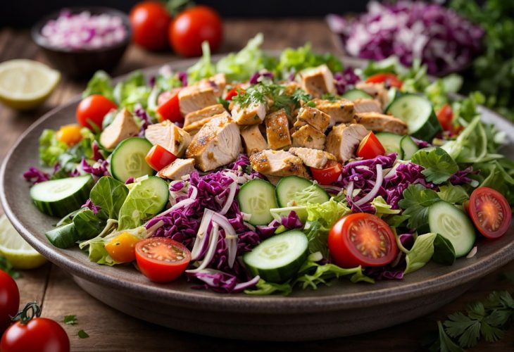 Salate: delicii sănătoase și ușoare